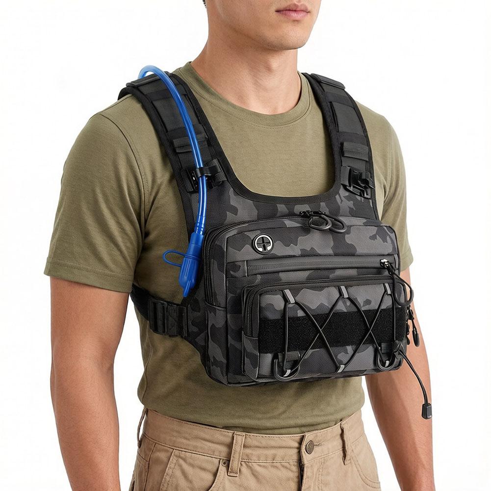 Running Chest Pack Hydration V - Outdoor Adventure Vest ulasan dan harga