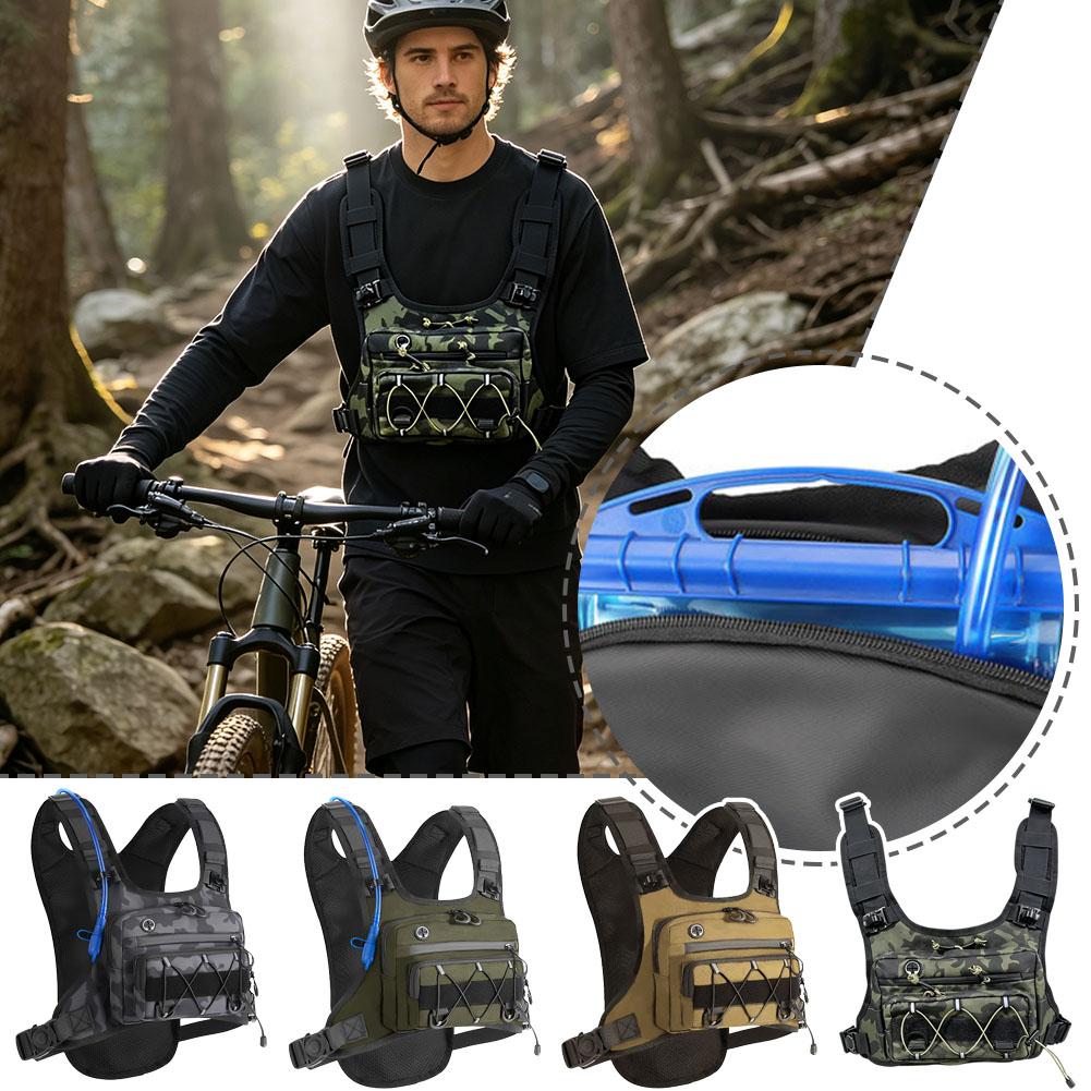 Running Chest Pack Hydration V - Outdoor Adventure Vest ulasan dan harga