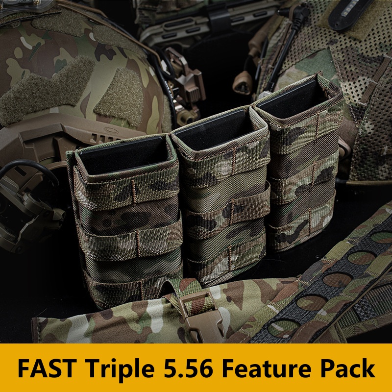 MOLLE-Compatible Triple Magazi - Outdoor Adventure Vest ulasan dan harga