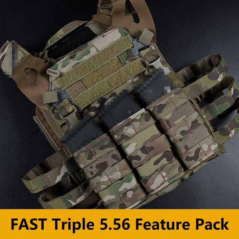 MOLLE-Compatible Triple Magazi - Outdoor Adventure Vest ulasan dan harga