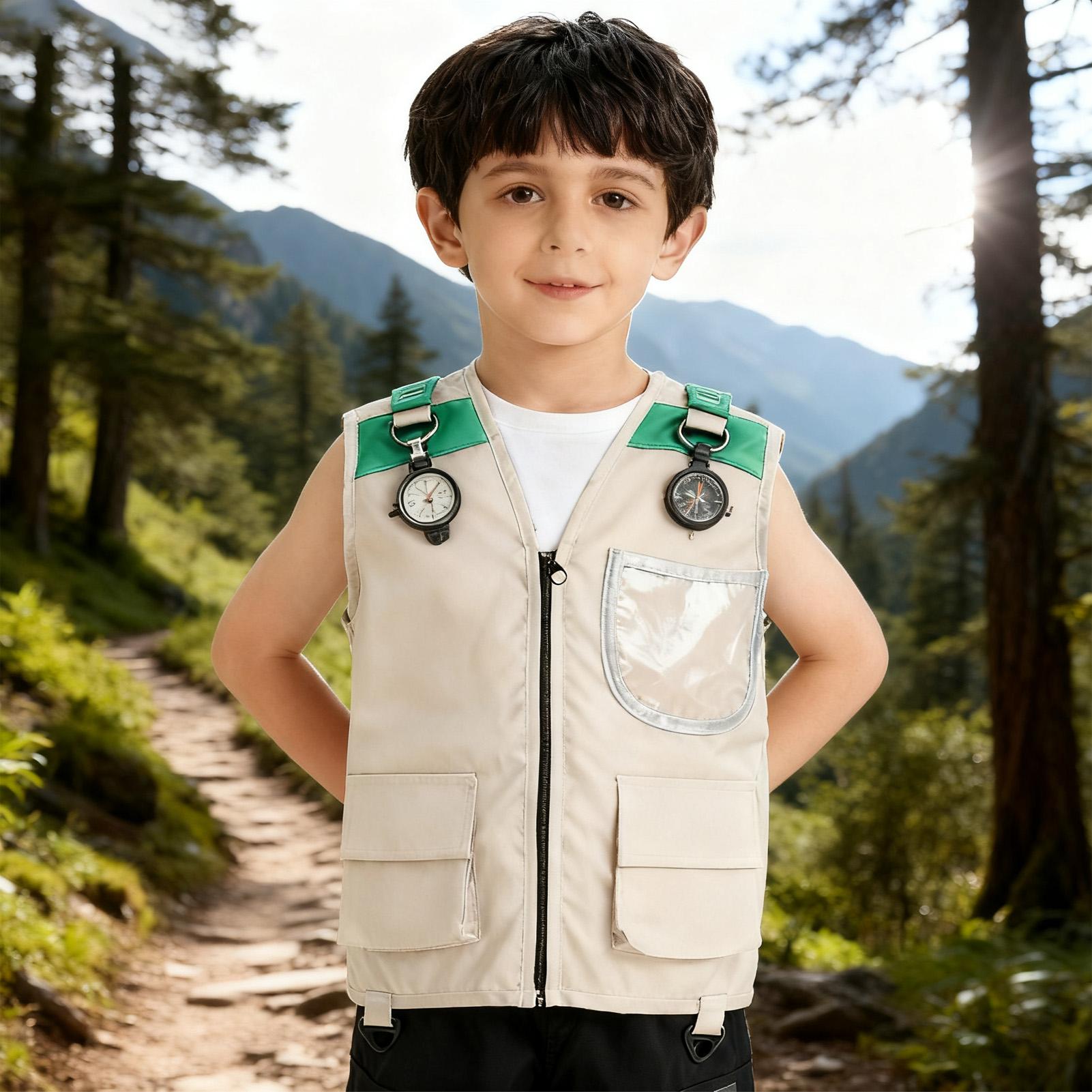 Kids Explorer Vest Costume Saf - Outdoor Adventure Vest ulasan dan harga
