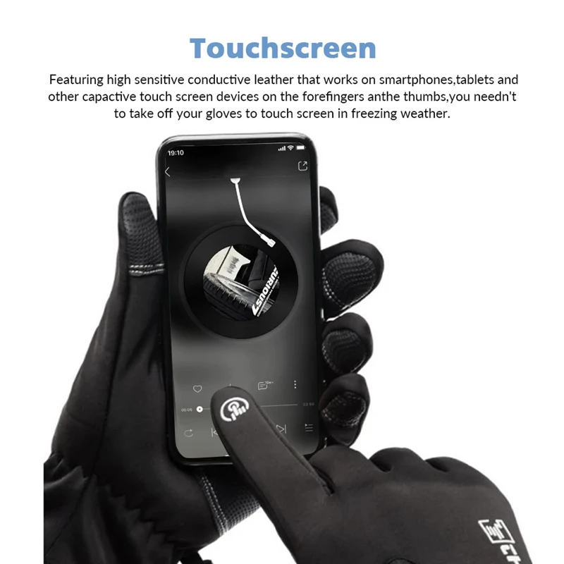 Winter Gloves Thermal Touchscr - Outdoor Adventure Hours ulasan dan harga