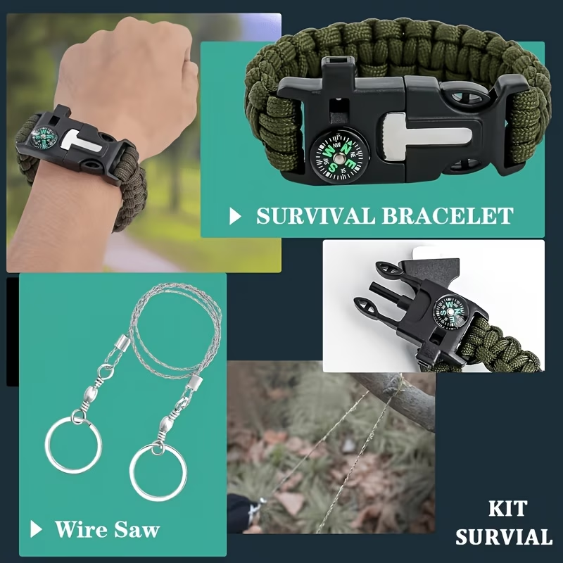 242 Survival Kit for Outdoor A - Outdoor Adventure And Sports ulasan dan harga