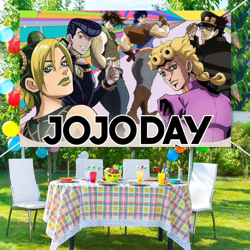 Japanese Anime JoJo S Bizarre  - Outdoor Adventure Background ulasan dan harga