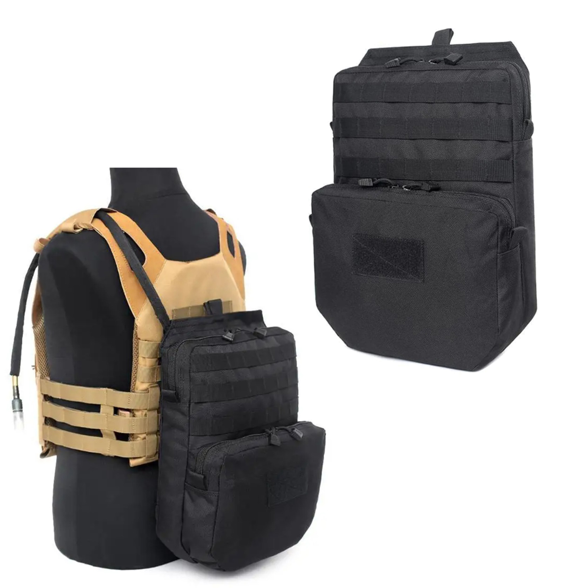 Outdoor Molle Bag Camping Hydr - Outdoor Adventure Vest ulasan dan harga