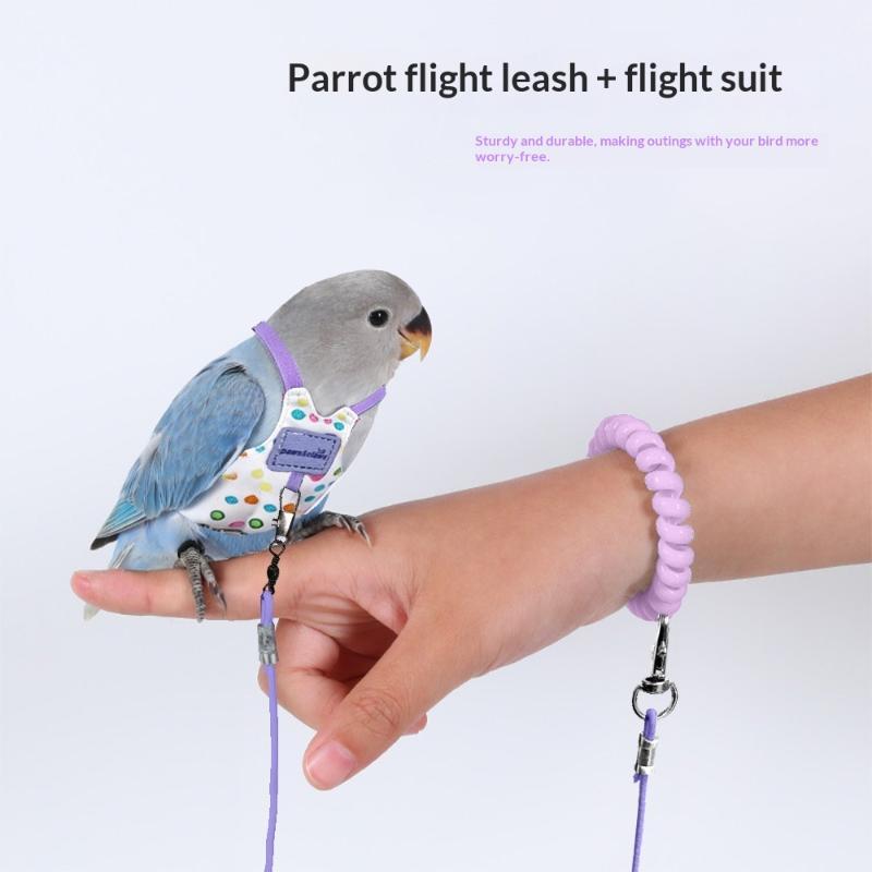 Escape Proof Parrot Harness Le - Outdoor Adventure Vest ulasan dan harga