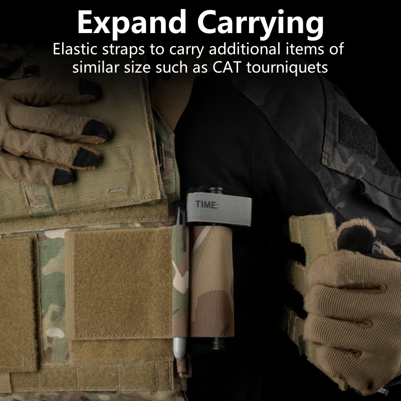 Outdoor TQ tourniquet Holder F - Outdoor Adventure Vest ulasan dan harga