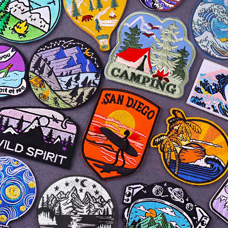 Wilderness Patches On Clothes  - Outdoor Adventure And Travel Show ulasan dan harga
