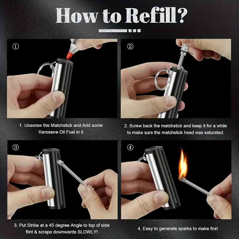 Piston-style Survival Fire Sta - Fire Piston Starter ulasan dan harga