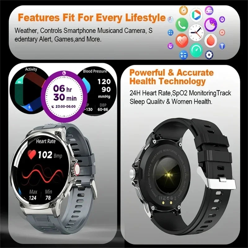 Hot Men Smart Watch 710mAh Out - Outdoor Adventure Hours ulasan dan harga