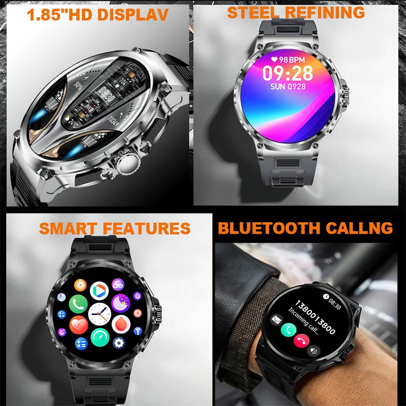 Hot Men Smart Watch 710mAh Out - Outdoor Adventure Hours ulasan dan harga