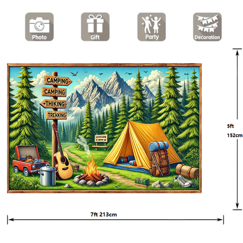 1 camping and outdoor adventur - Outdoor Adventure Background ulasan dan harga