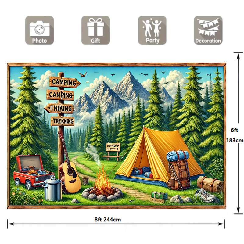 1 camping and outdoor adventur - Outdoor Adventure Background ulasan dan harga