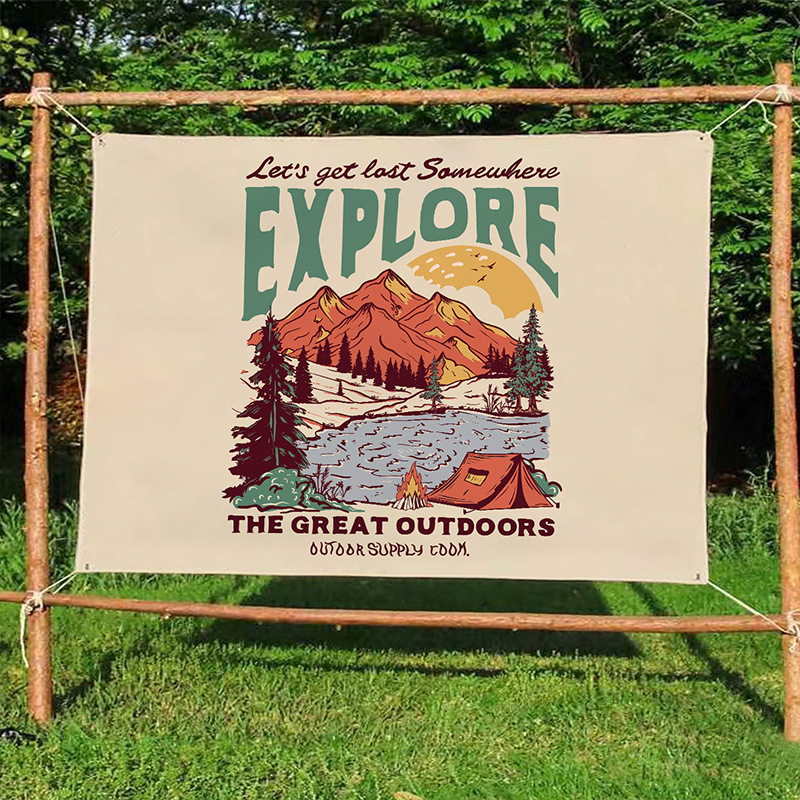 Vintage Adventure Wild Life Ca - Outdoor Adventure Background ulasan dan harga
