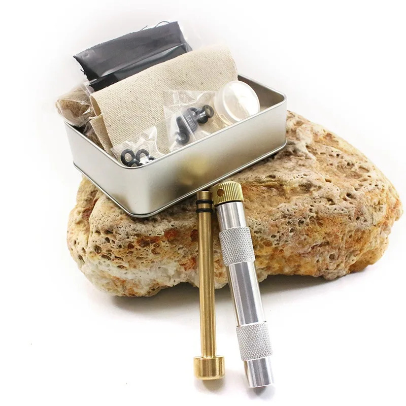 Outdoor Camping Piston Fire St - Fire Piston Starter ulasan dan harga
