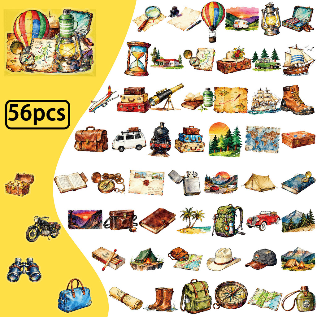 56Pcs Travel Outdoor PET Stick - Outdoor Adventure Stores ulasan dan harga