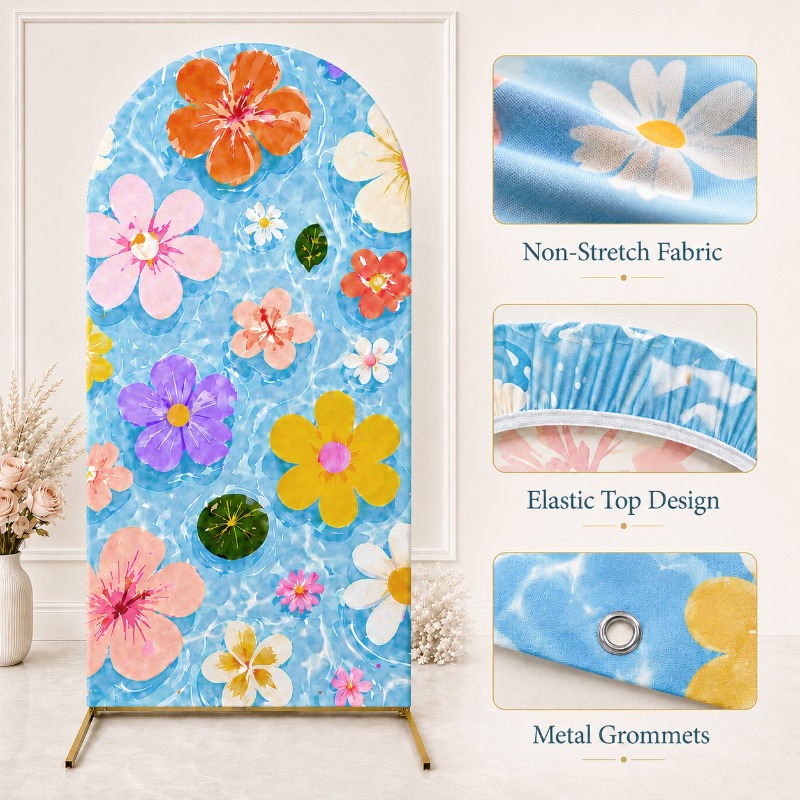 2D Flat Arch Backdrop Cover Si - Outdoor Adventure Background ulasan dan harga