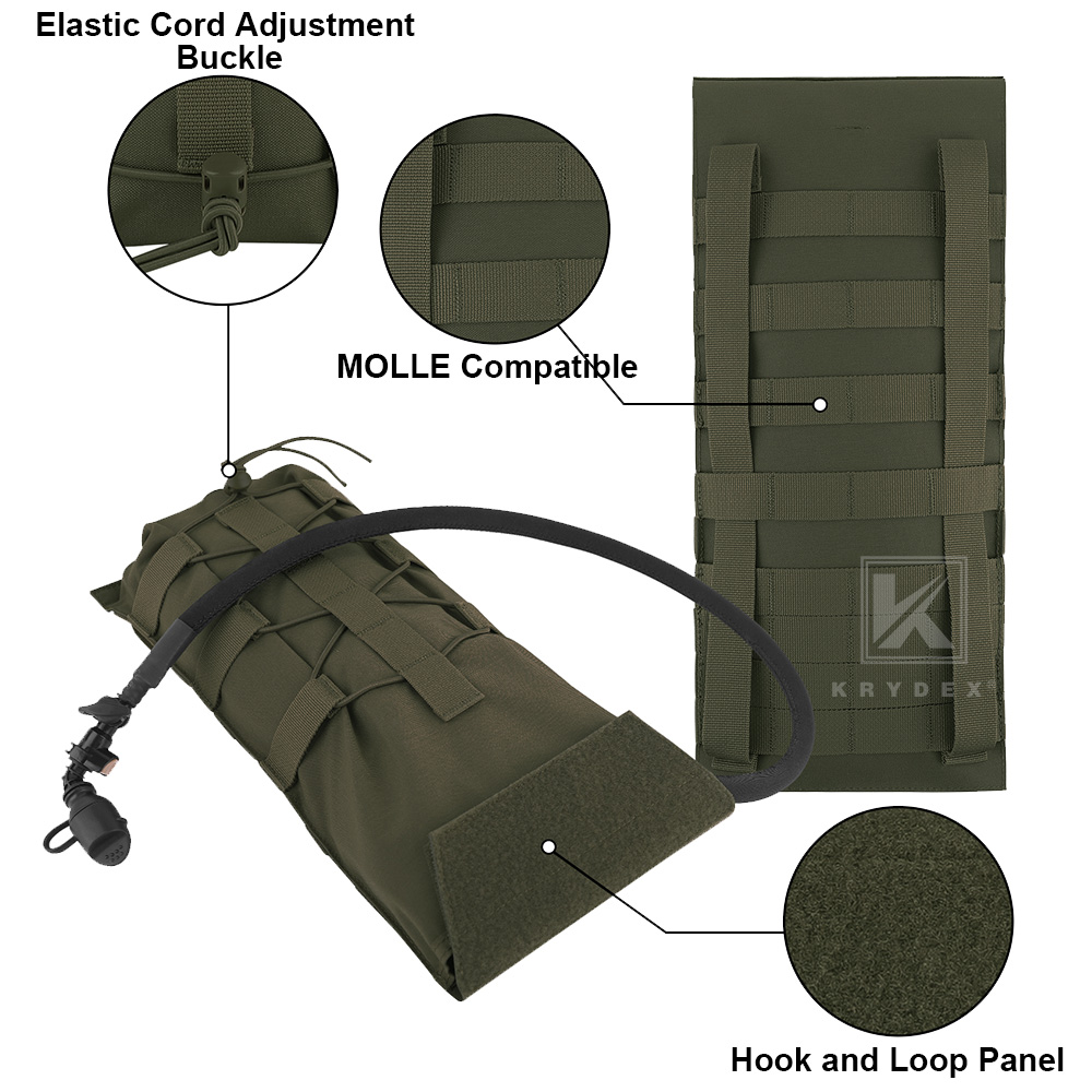 KRYDEX Tactical 3L Hydration M - Outdoor Adventure Vest ulasan dan harga